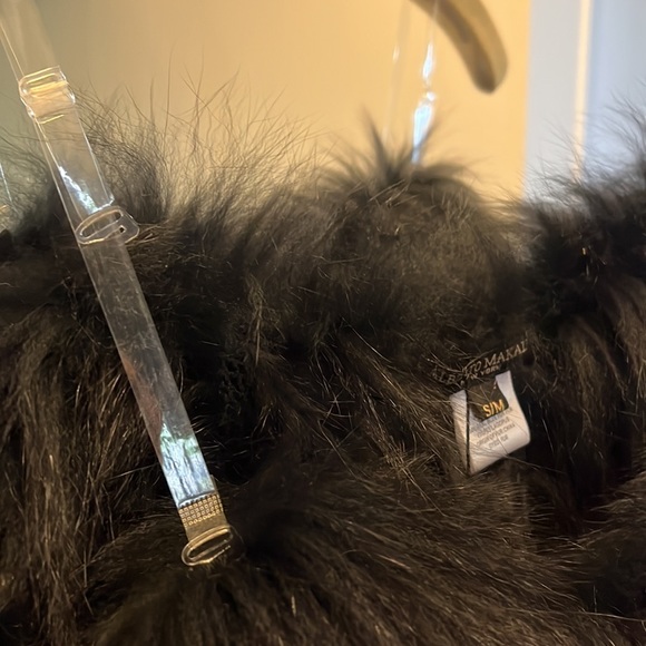 HP! ! Blue Fox Fur Bra/Wrap - Picture 7 of 7